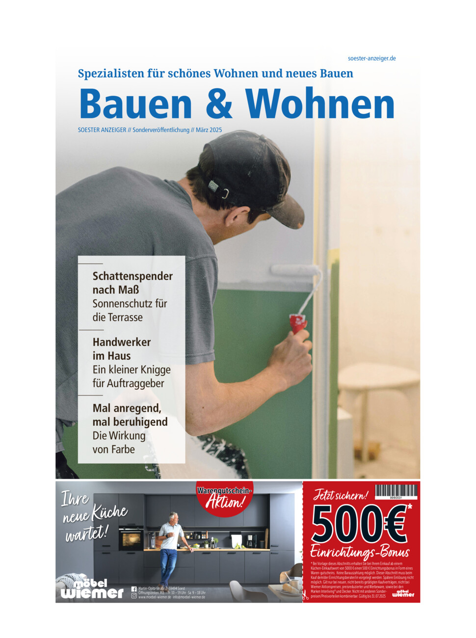 Bauen & Wohnen vom Samstag, 15.03.2025