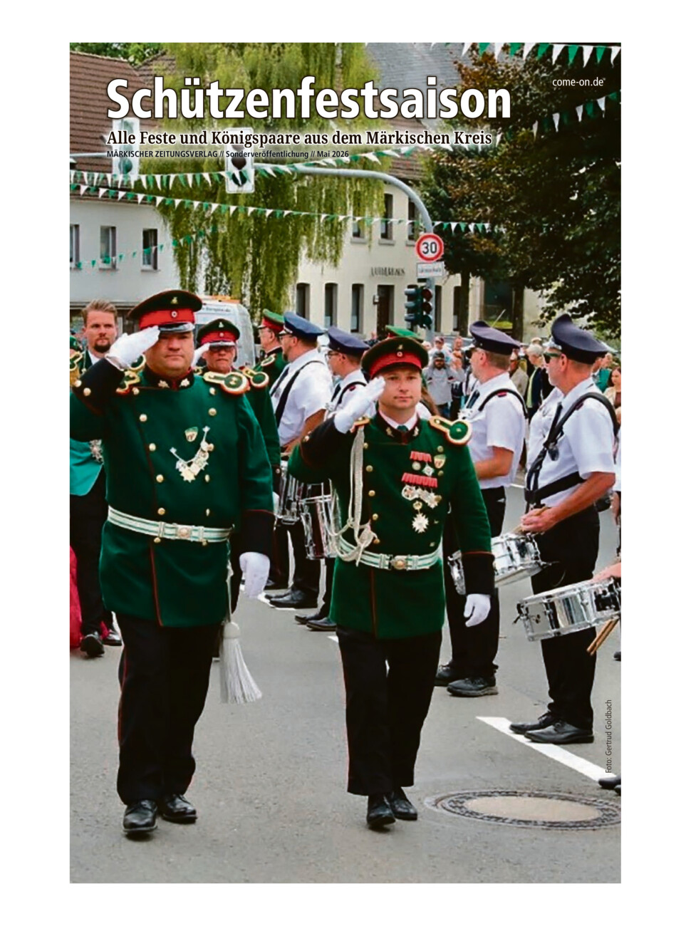 Schützenfestsaison 2026 vom Samstag, 02.05.2026