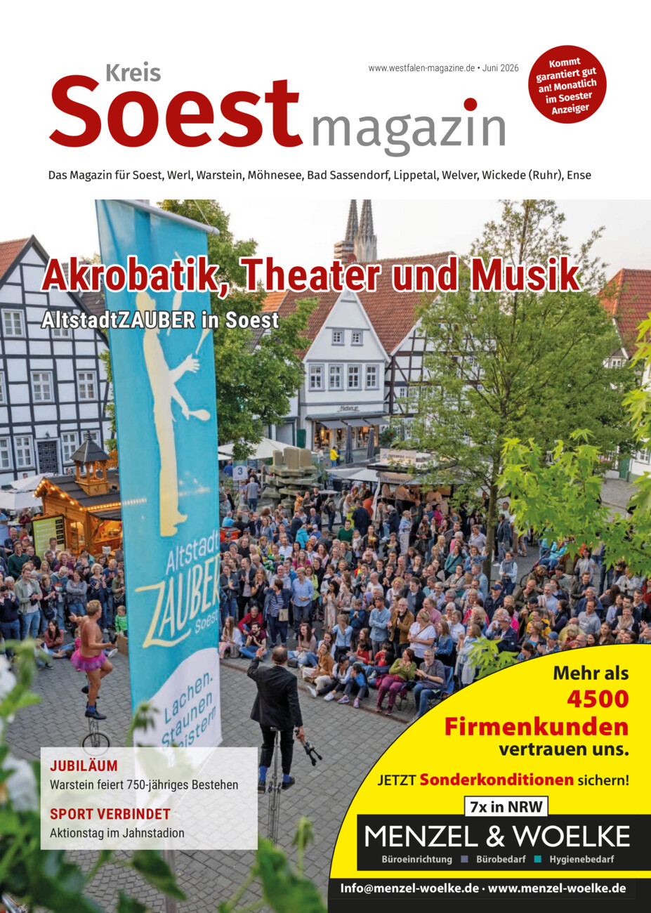 Soest Magazin  vom Samstag, 06.06.2026