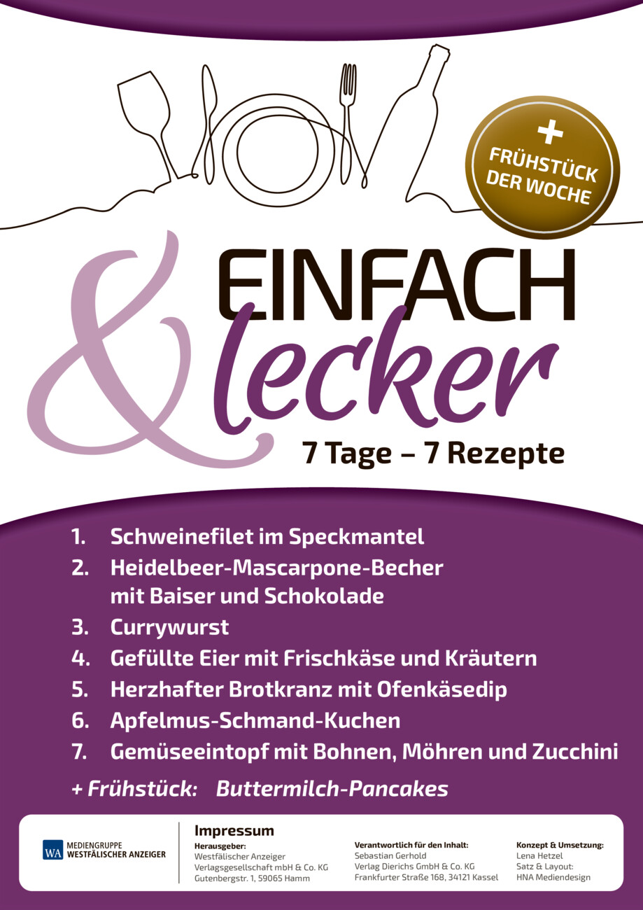 Einfach & lecker vom Montag, 22.09.2025