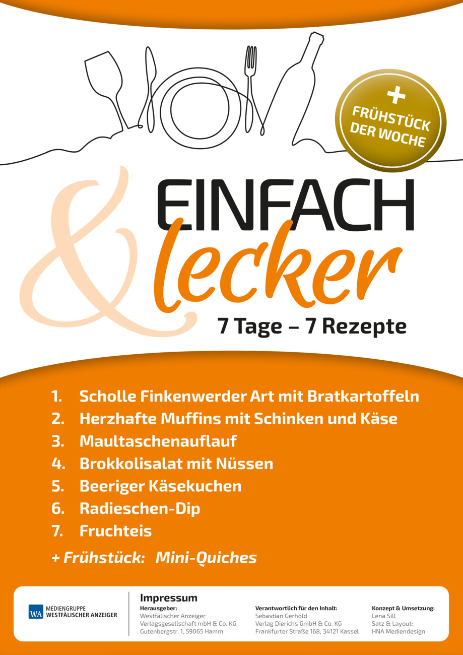 Einfach & lecker vom Montag, 01.09.2025