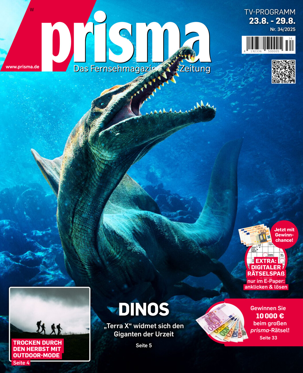 Prisma vom Freitag, 22.08.2025