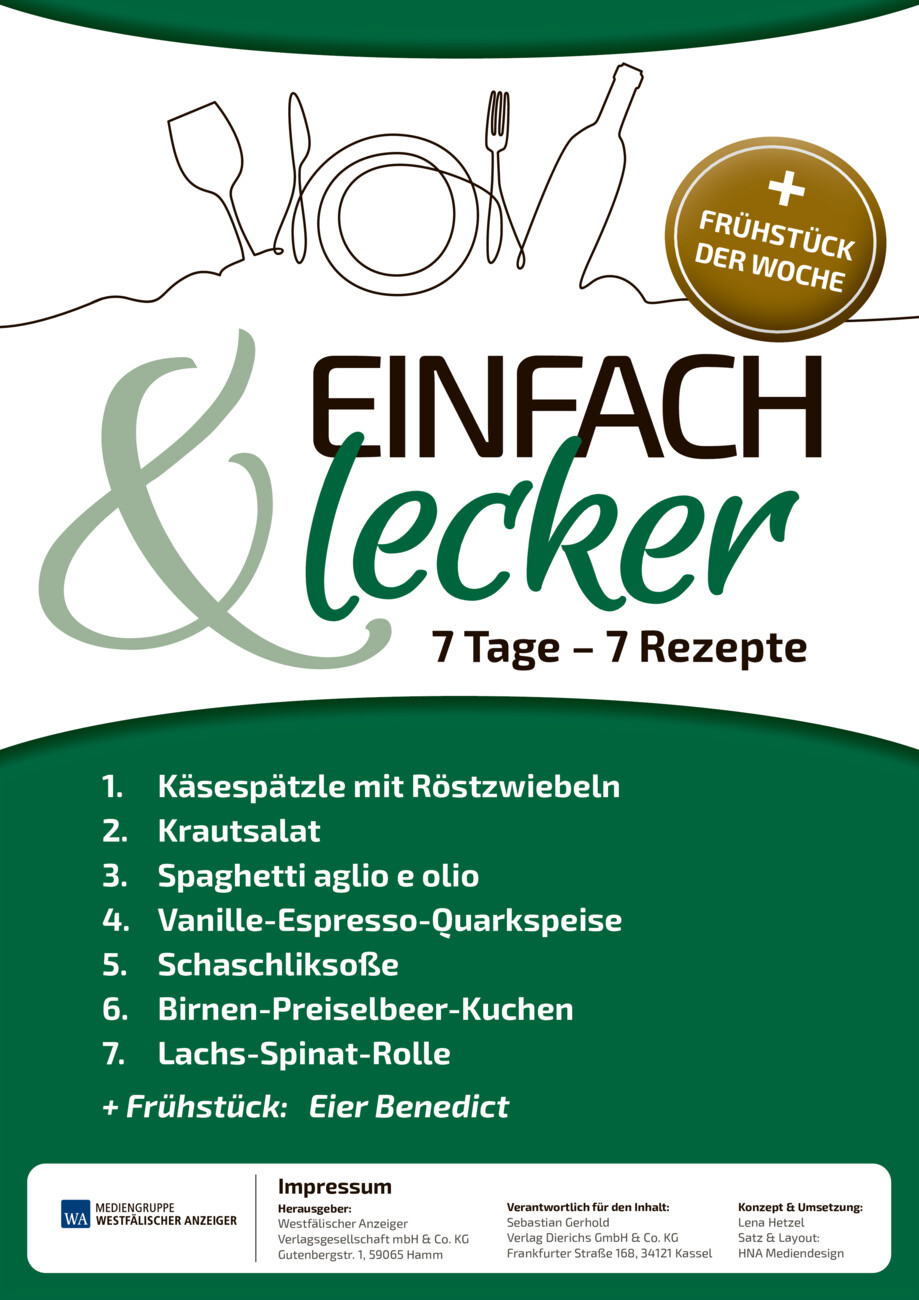 Einfach & lecker vom Montag, 15.09.2025