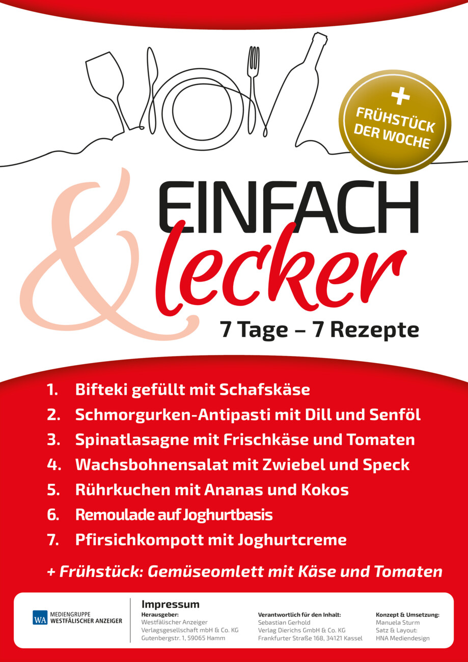 Einfach & lecker vom Montag, 04.08.2025