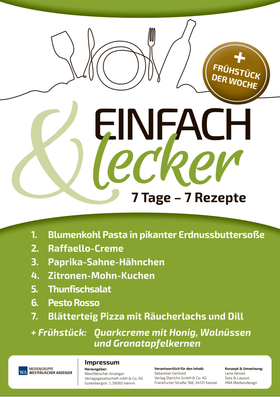 Einfach & lecker vom Montag, 25.08.2025