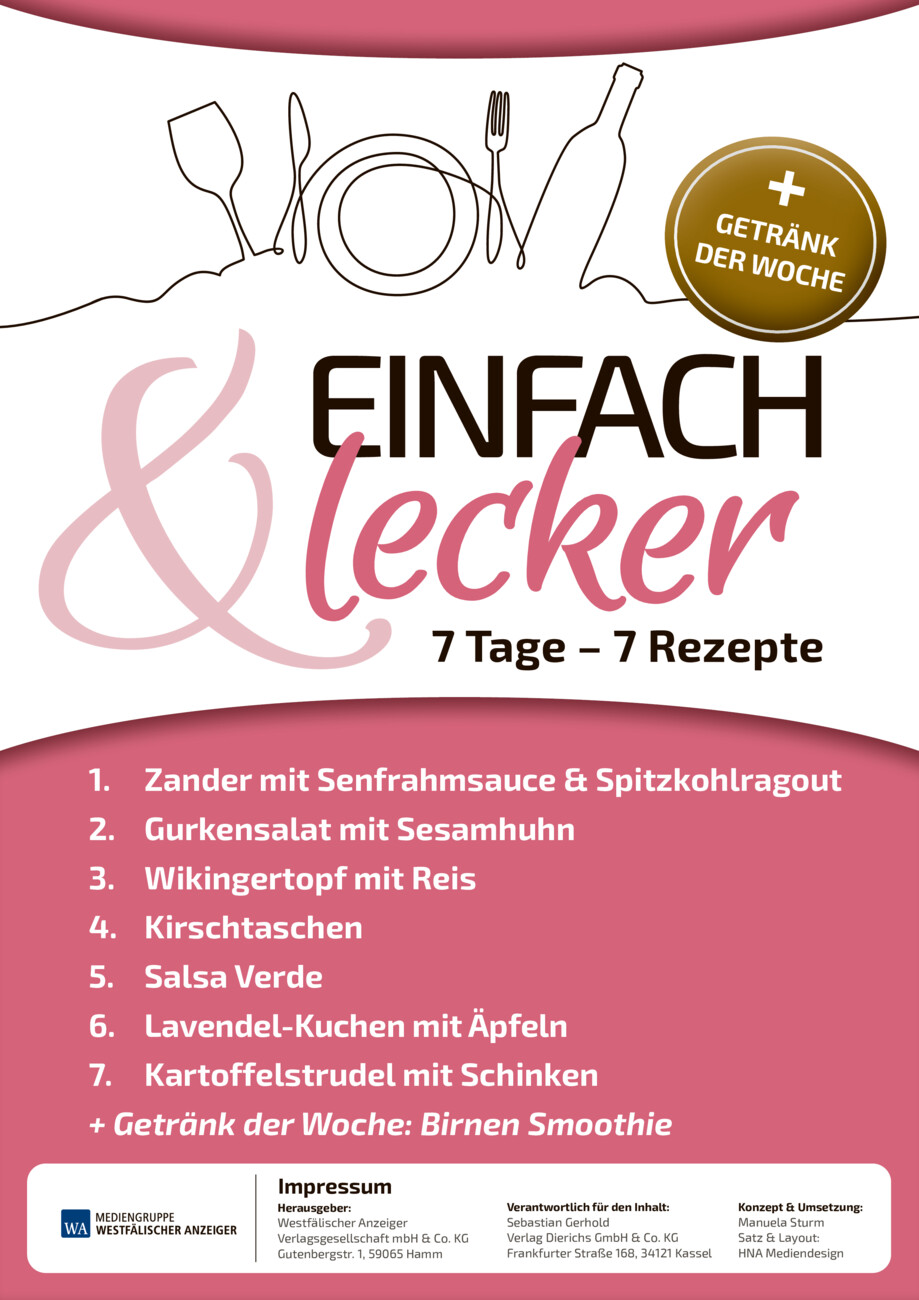 Einfach & lecker vom Montag, 14.07.2025
