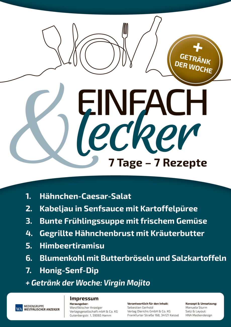 Einfach & lecker vom Montag, 26.05.2025