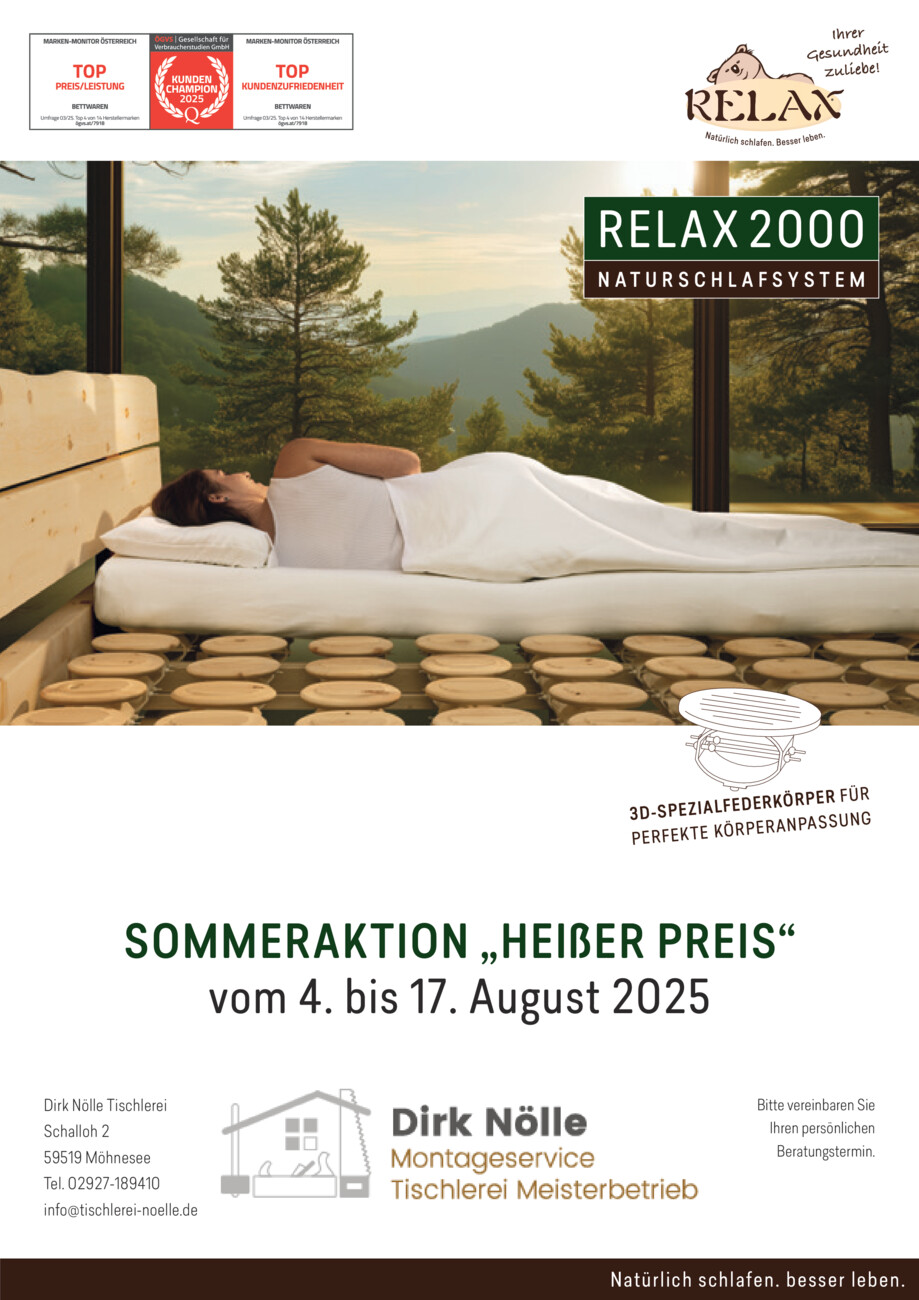 Optik Nölle vom Montag, 04.08.2025