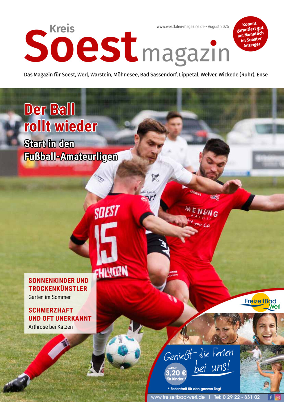 Soest Magazin 08/2025 vom Samstag, 02.08.2025