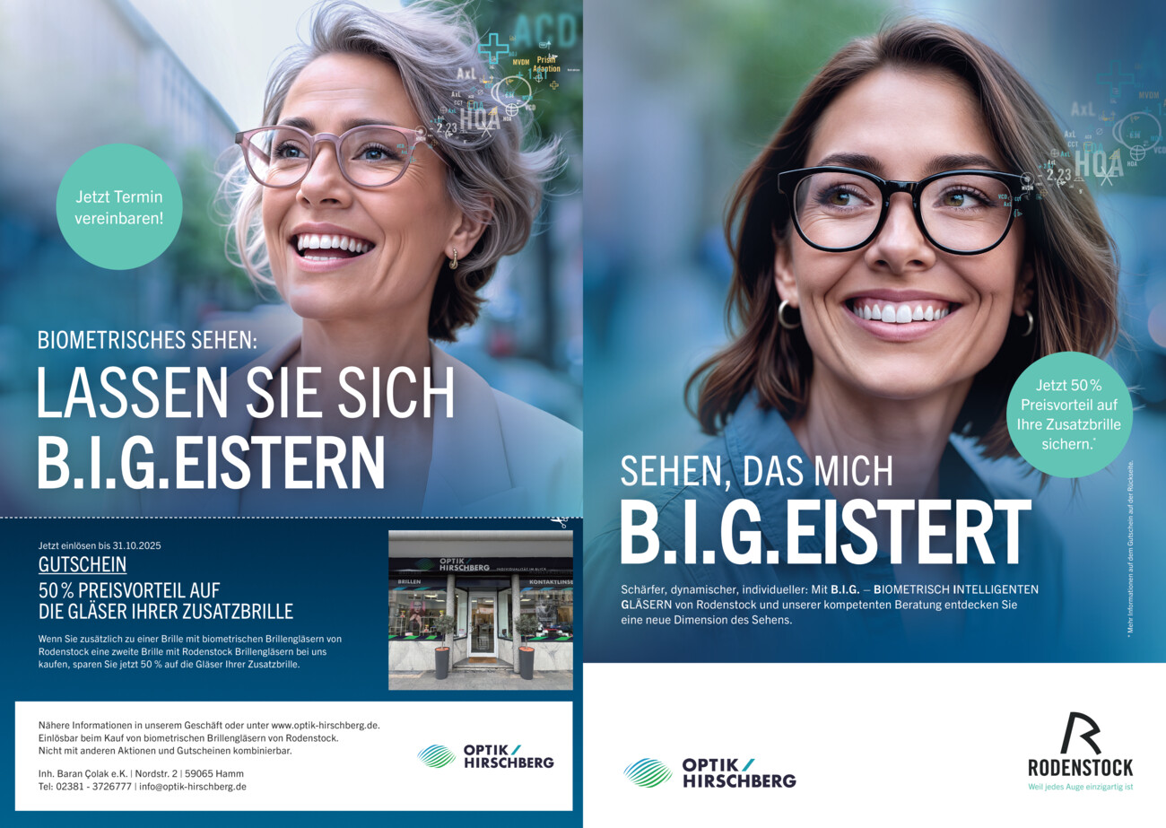 Optik Hirschberg vom Samstag, 02.08.2025