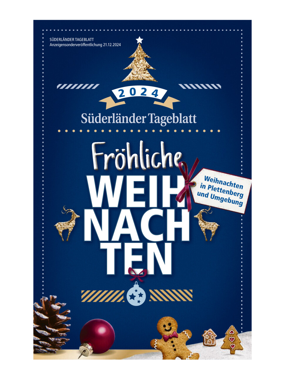 Weihnachtsmagazin Plettenberg vom Samstag, 21.12.2024