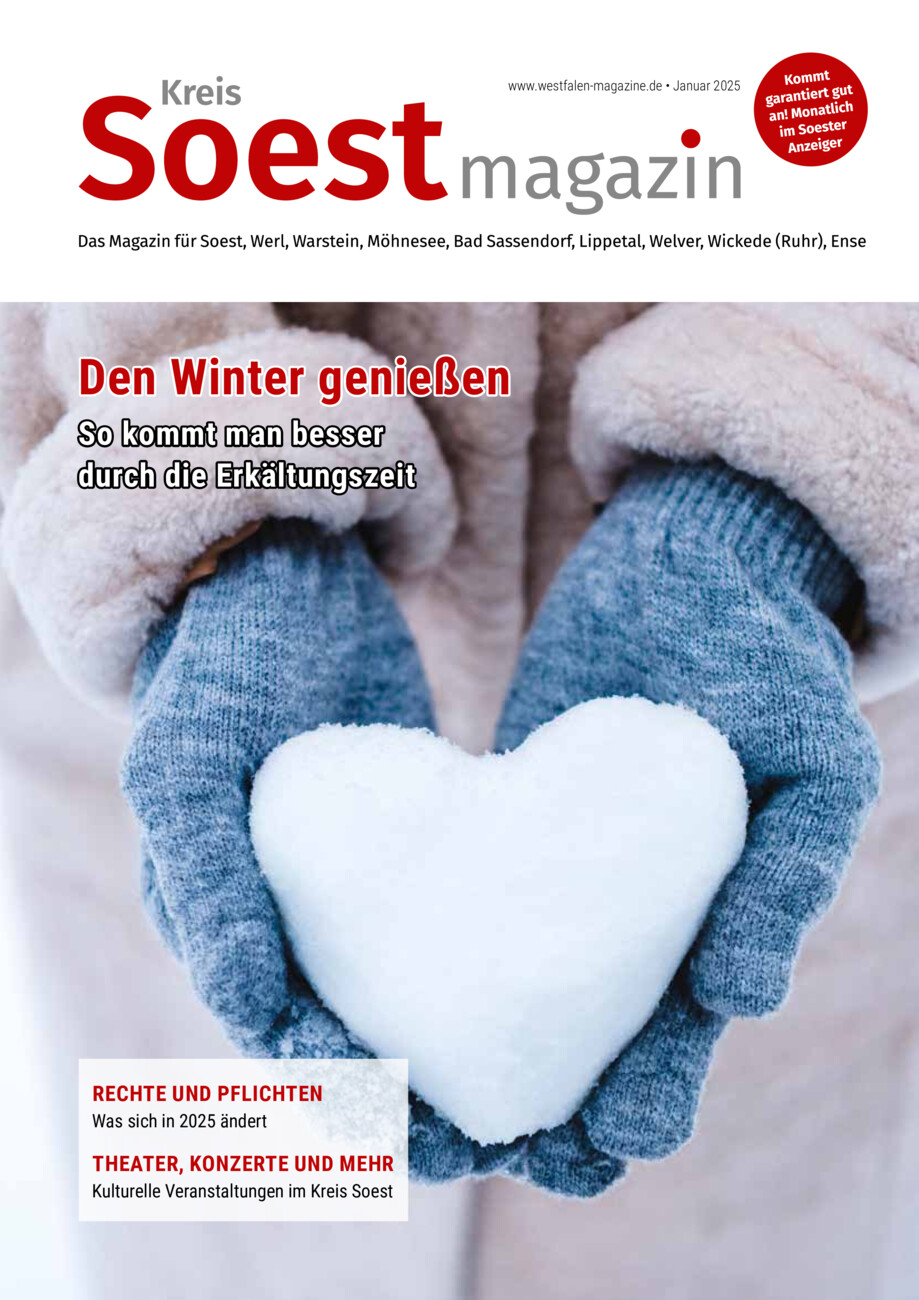 Soest Magazin 01/2025 vom Samstag, 04.01.2025