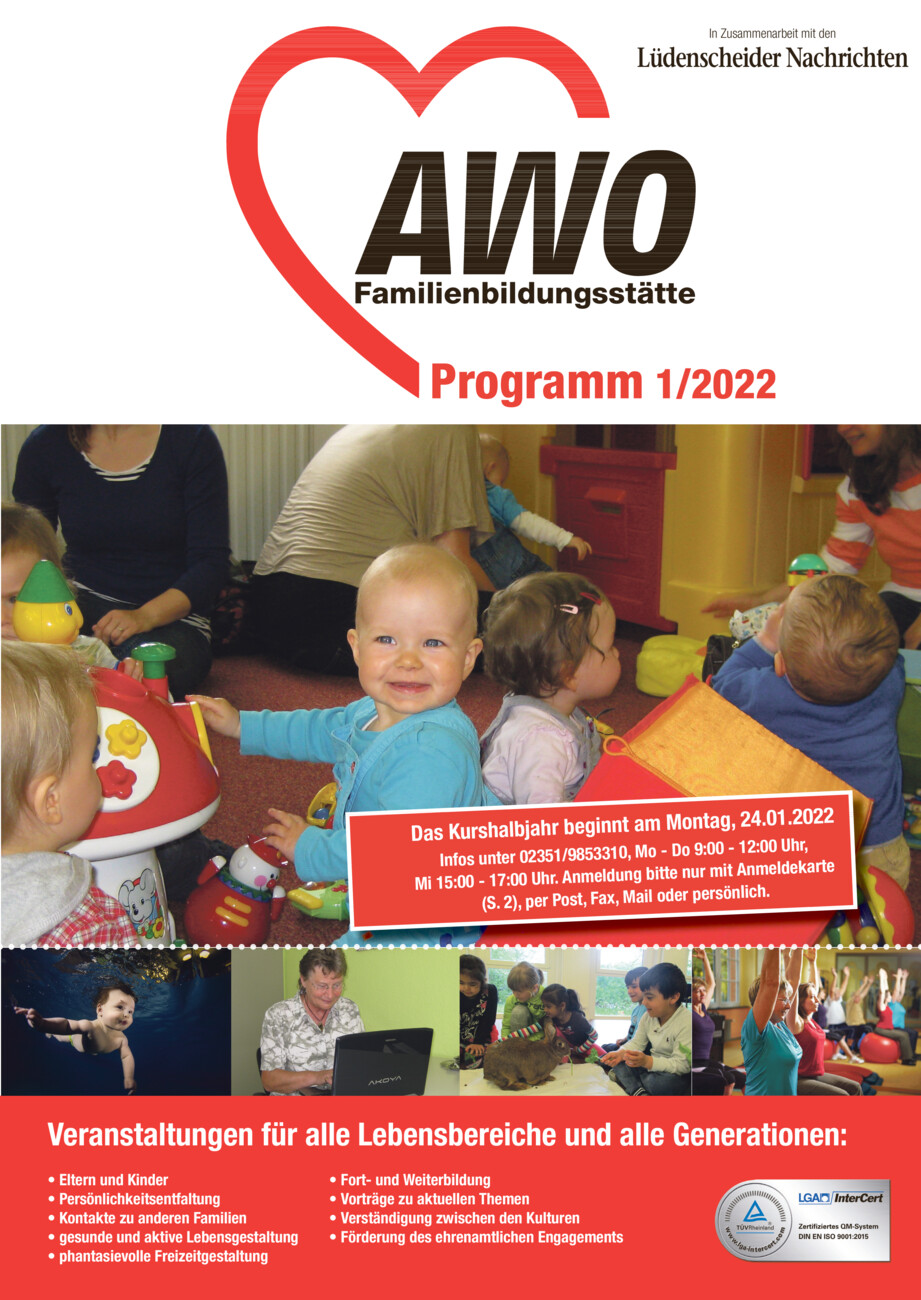 AWO-Programm vom Samstag, 15.01.2022