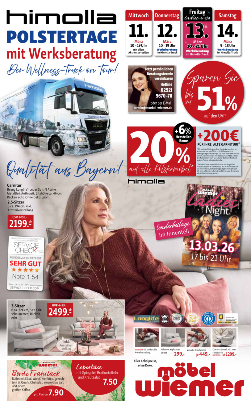 Möbel Wiemer vom Samstag, 07.03.2026