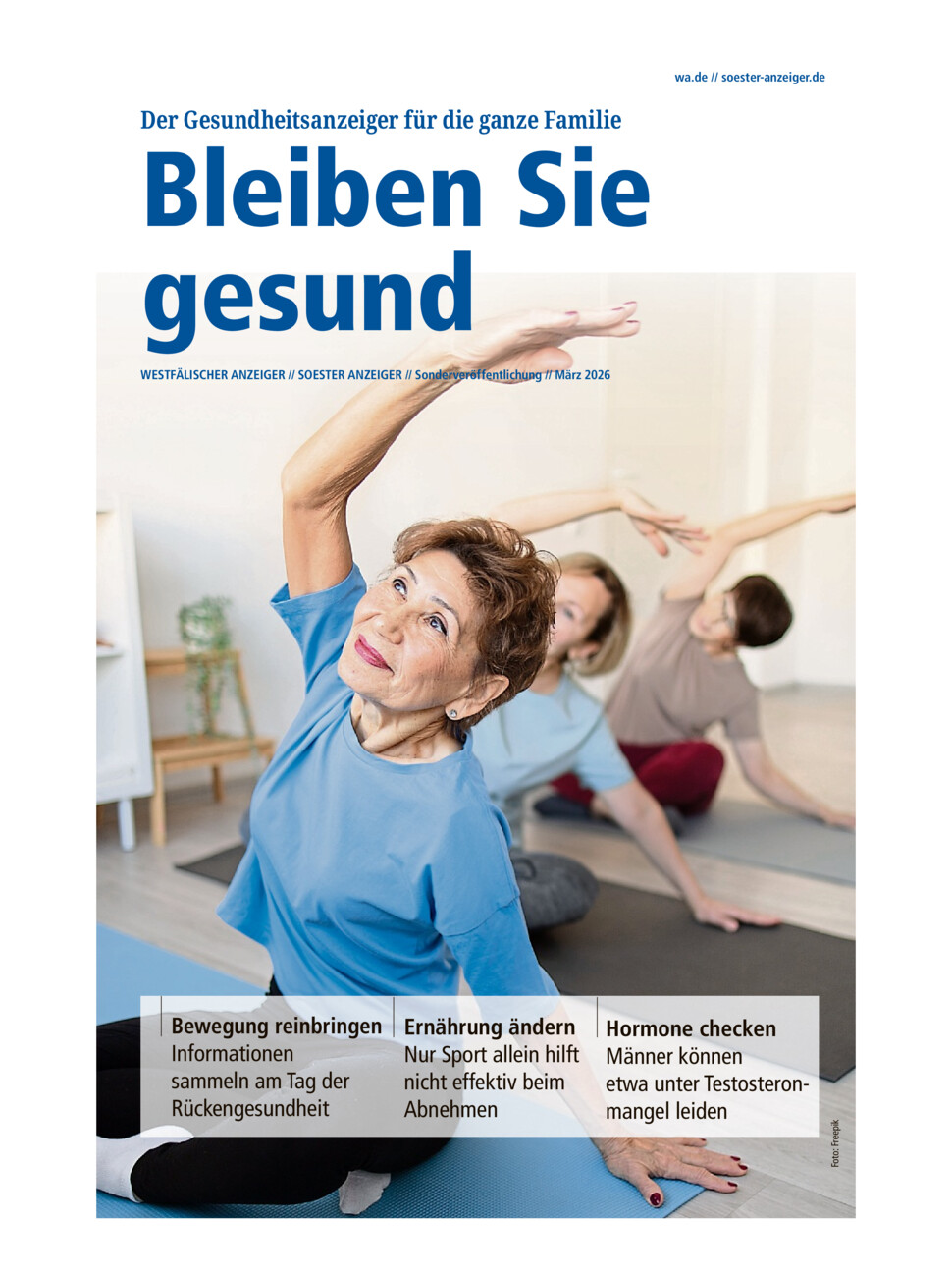 Gesundheitsanzeiger vom Donnerstag, 05.03.2026