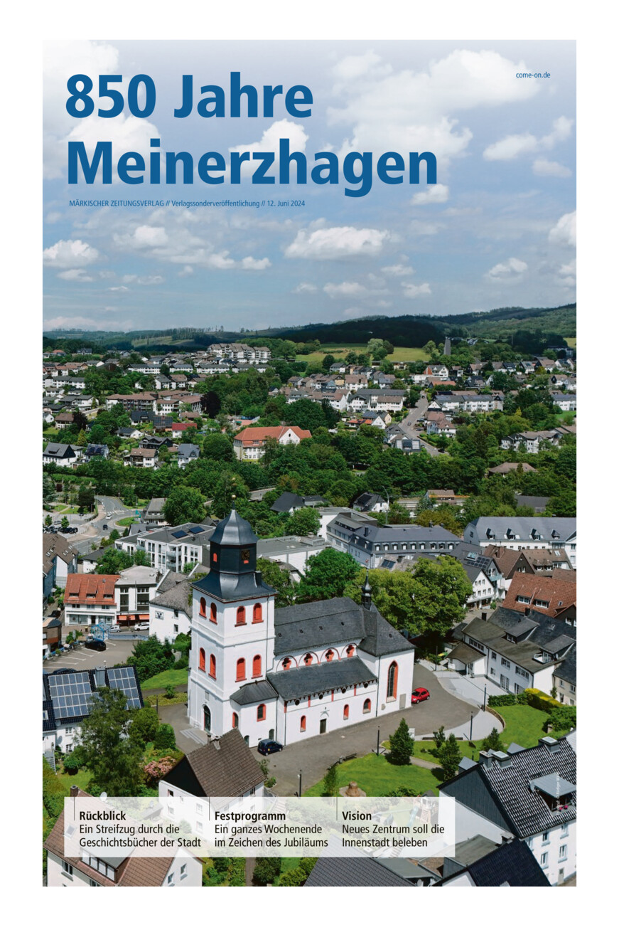 850 Jahre Meinerzhagen vom Mittwoch, 12.06.2024