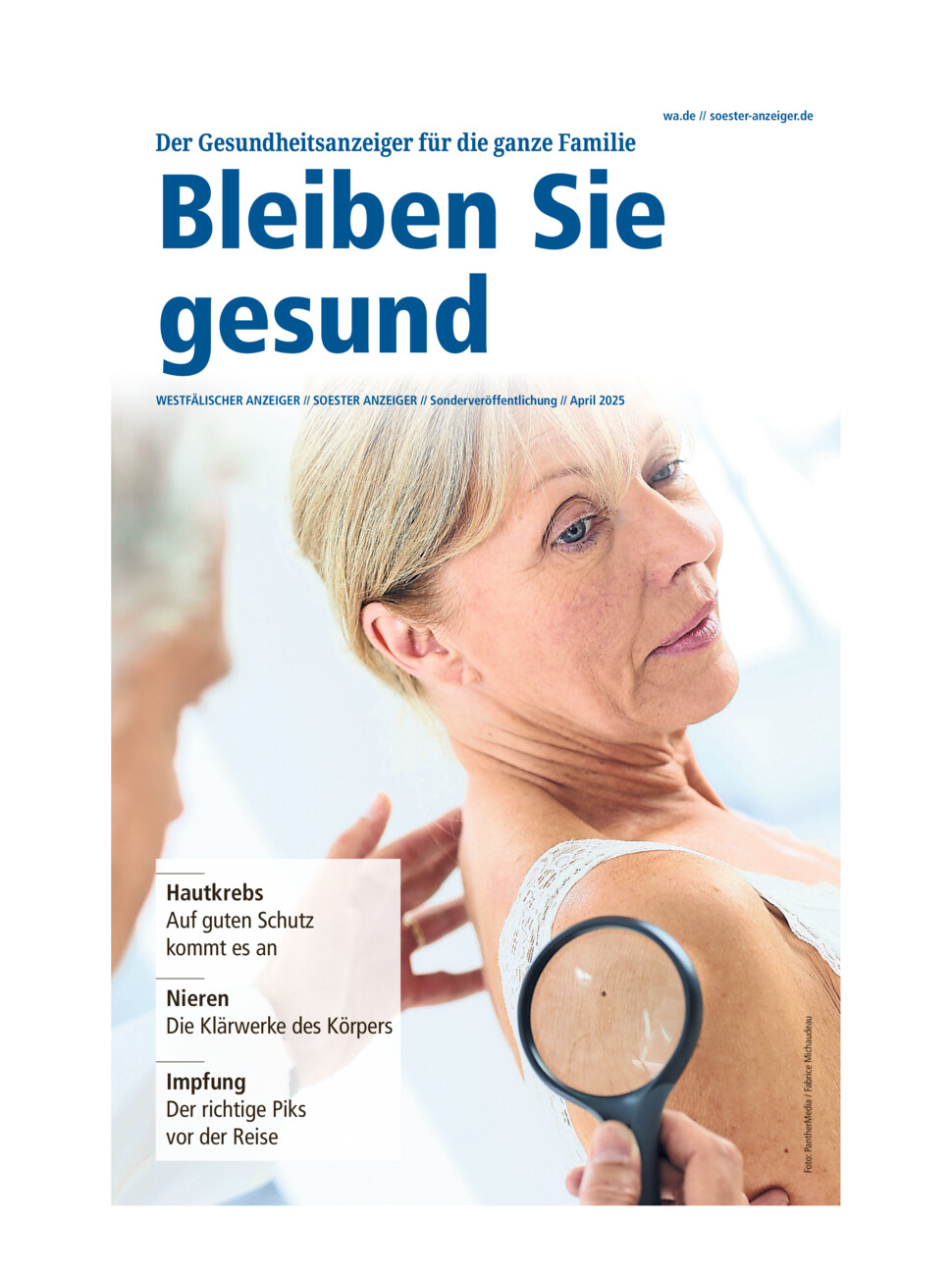 Gesundheitsanzeiger  vom Mittwoch, 30.04.2025