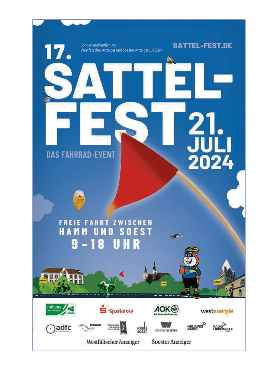 Sattelfest WA vom Samstag, 13.07.2024