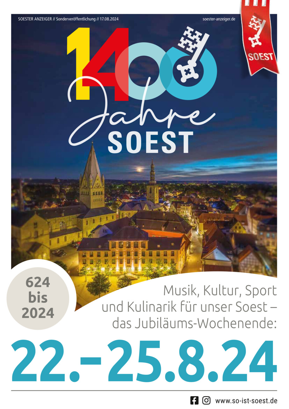 1.400 Jahre Soest vom Samstag, 17.08.2024