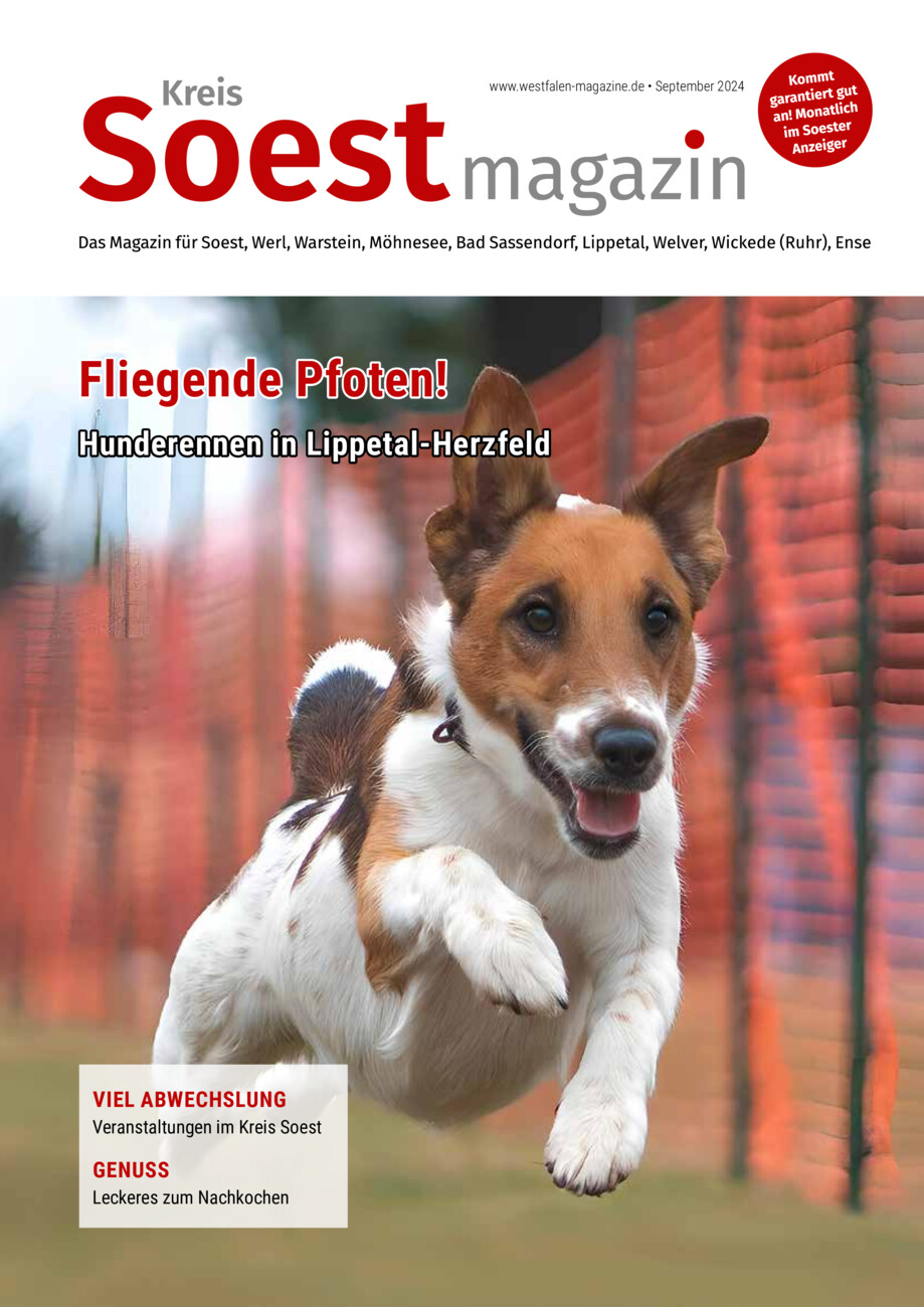 Soest Magazin 09/2024 vom Samstag, 07.09.2024