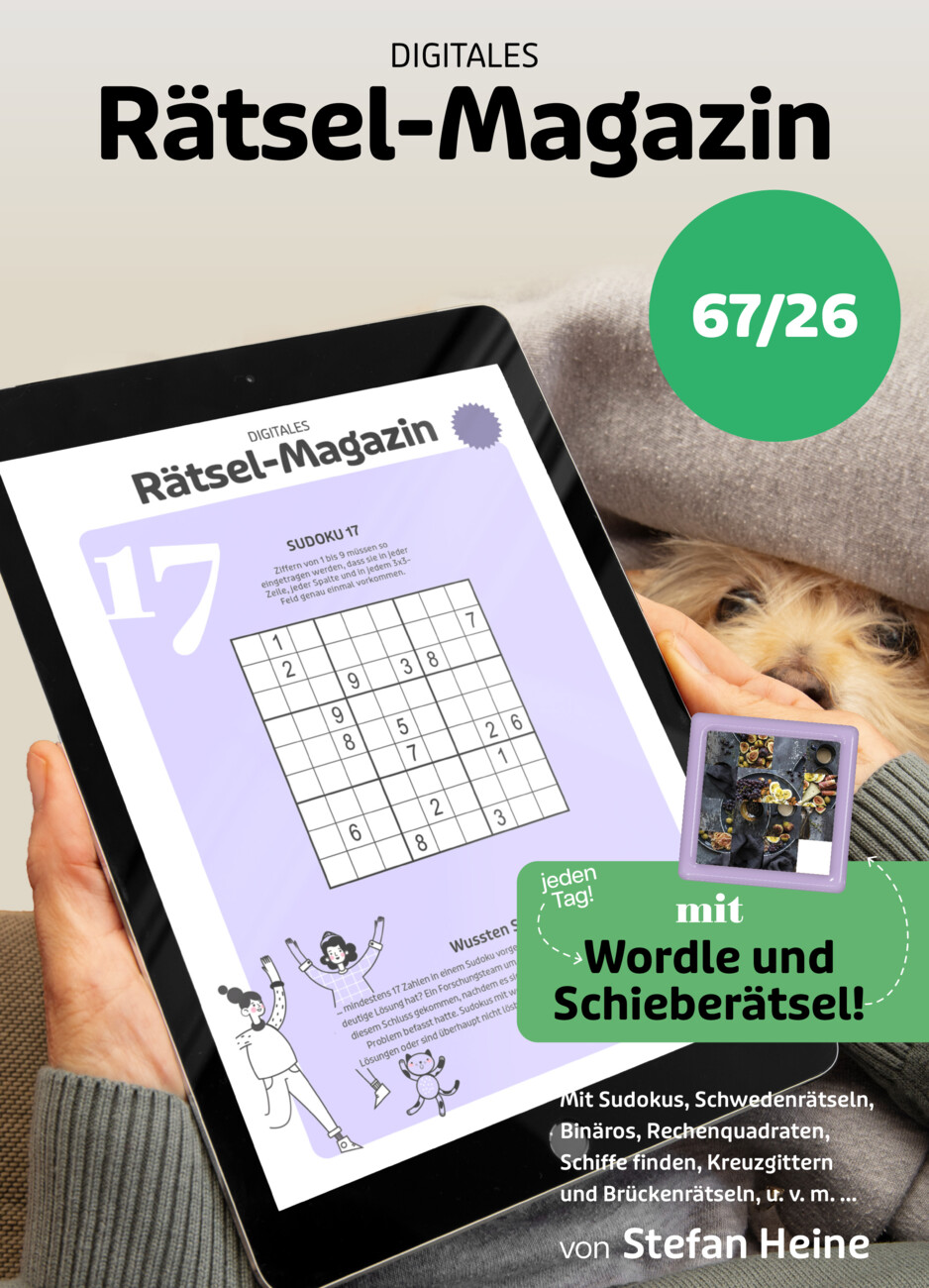 Rätsel-Magazin vom Mittwoch, 12.08.2026