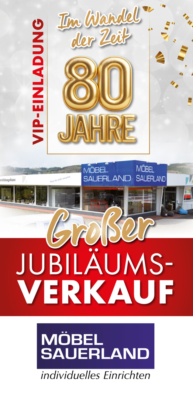 Möbel Sauerland vom Samstag, 18.04.2026