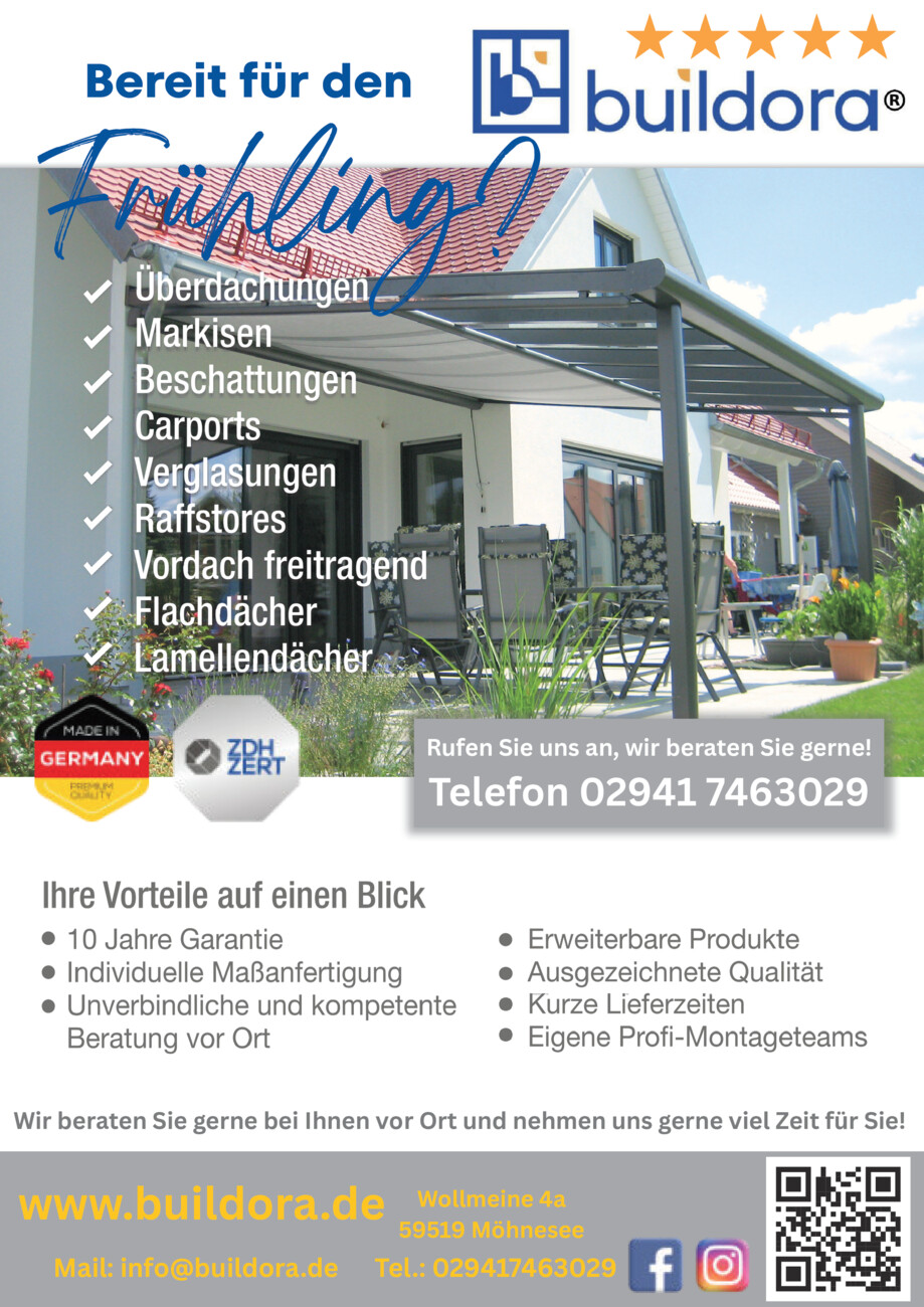 Buildora vom Samstag, 18.04.2026
