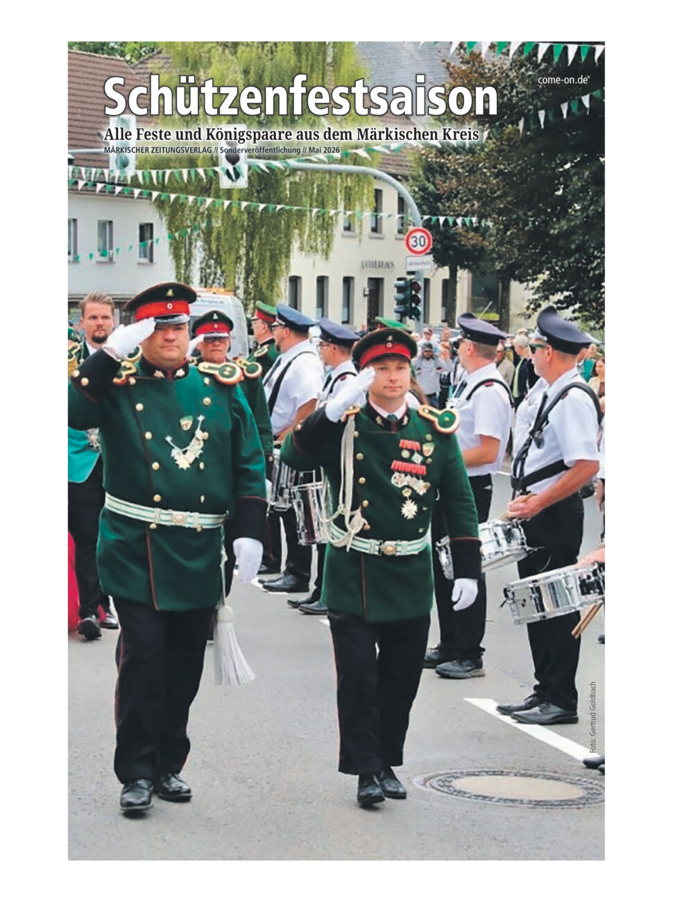 Schützenfestsaison 2026 vom Samstag, 02.05.2026