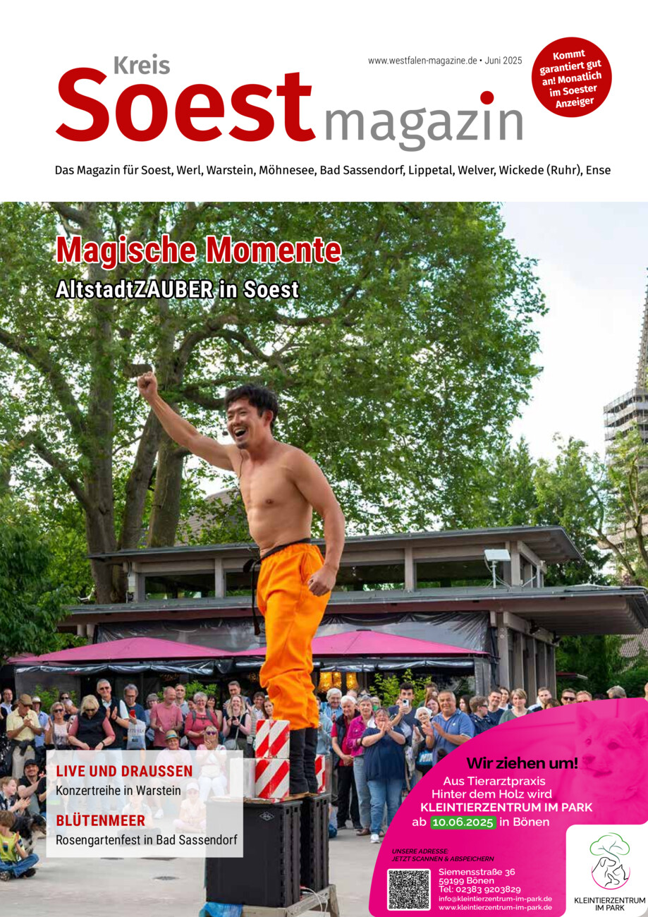 Soest Magazin 06/2025 vom Samstag, 07.06.2025