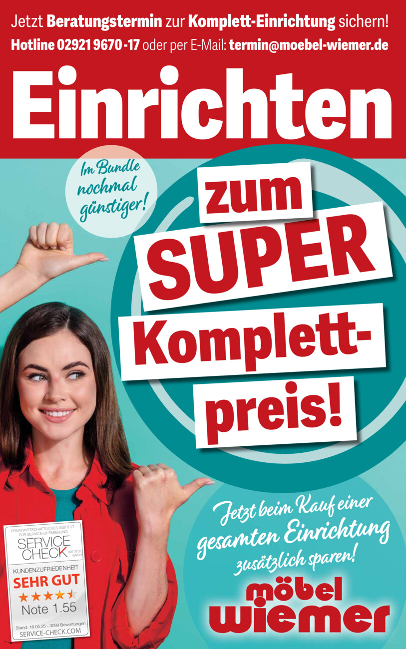 Möbel Wiemer W24 vom Mittwoch, 11.06.2025