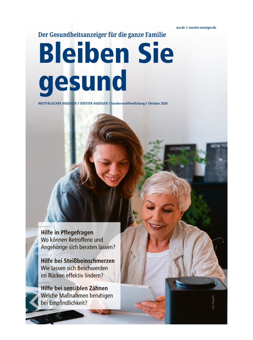 Gesundheitsanzeiger vom Donnerstag, 01.10.2026