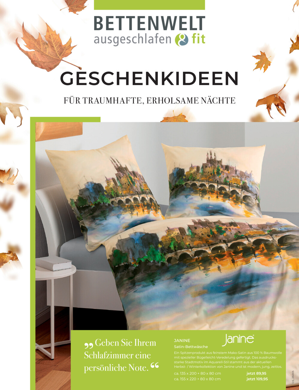 Bettenwelt vom Donnerstag, 15.10.2026