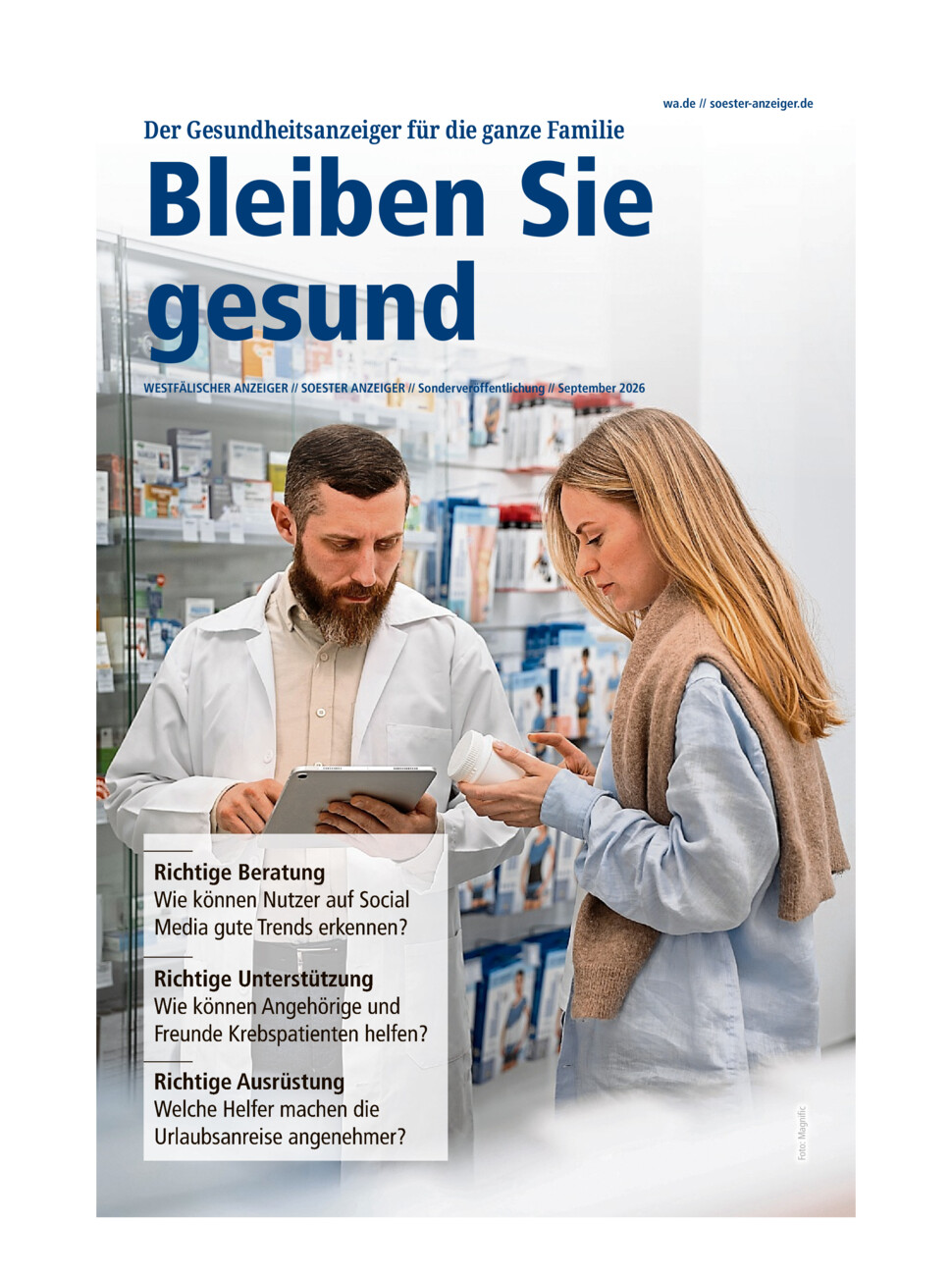 Gesundheitsanzeiger vom Donnerstag, 03.09.2026