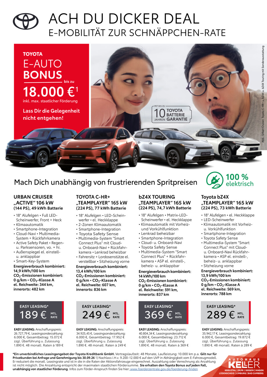 Autohaus Keller vom Samstag, 17.10.2026