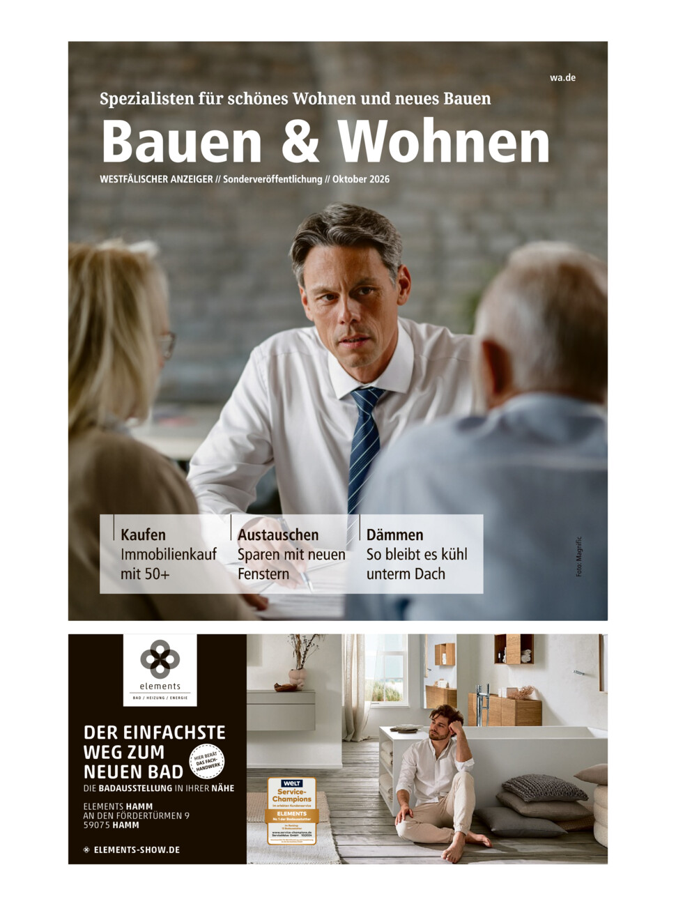 Bauen und Wohnen vom Samstag, 10.10.2026