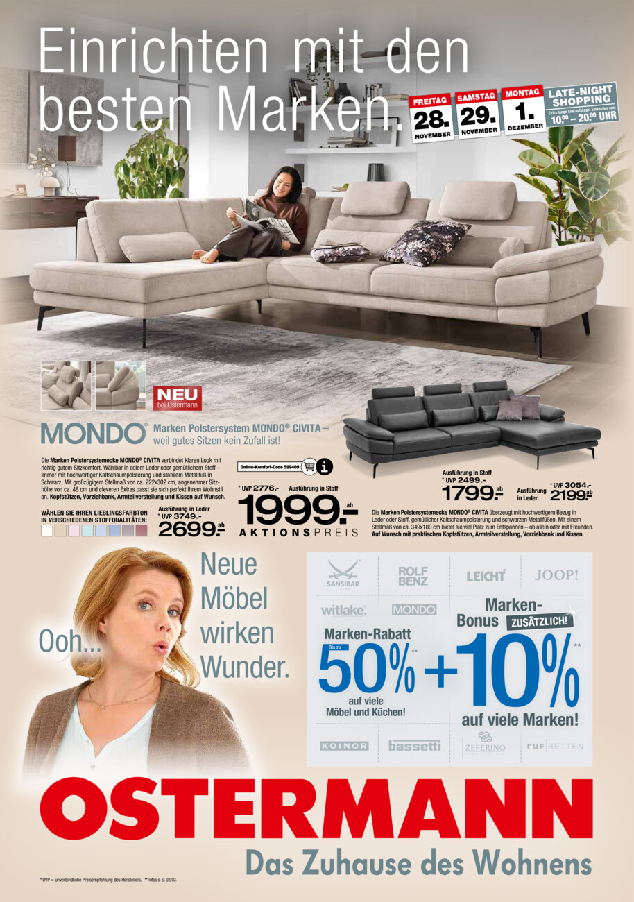 Ostermann vom Donnerstag, 27.11.2025