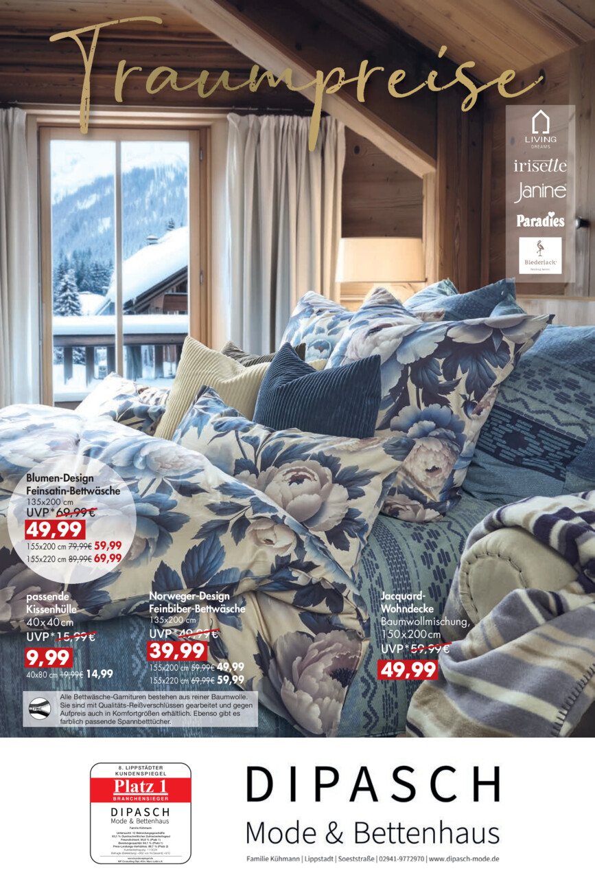 Dipasch-Schmits vom Montag, 17.11.2025