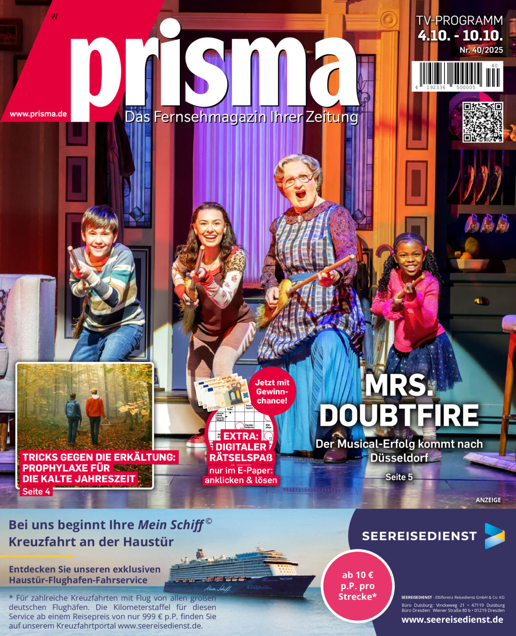 Prisma vom Donnerstag, 02.10.2025