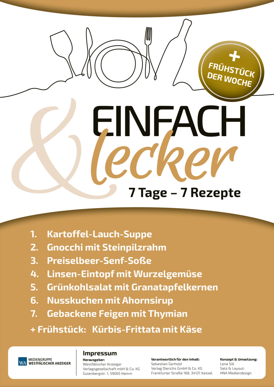 Einfach & lecker vom Montag, 03.11.2025