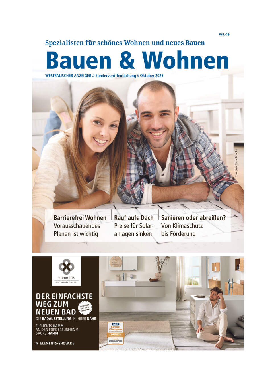 Bauen und Wohnen vom Samstag, 11.10.2025