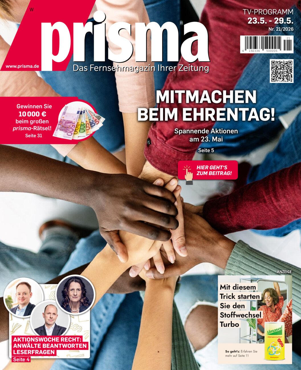 Prisma vom Freitag, 22.05.2026