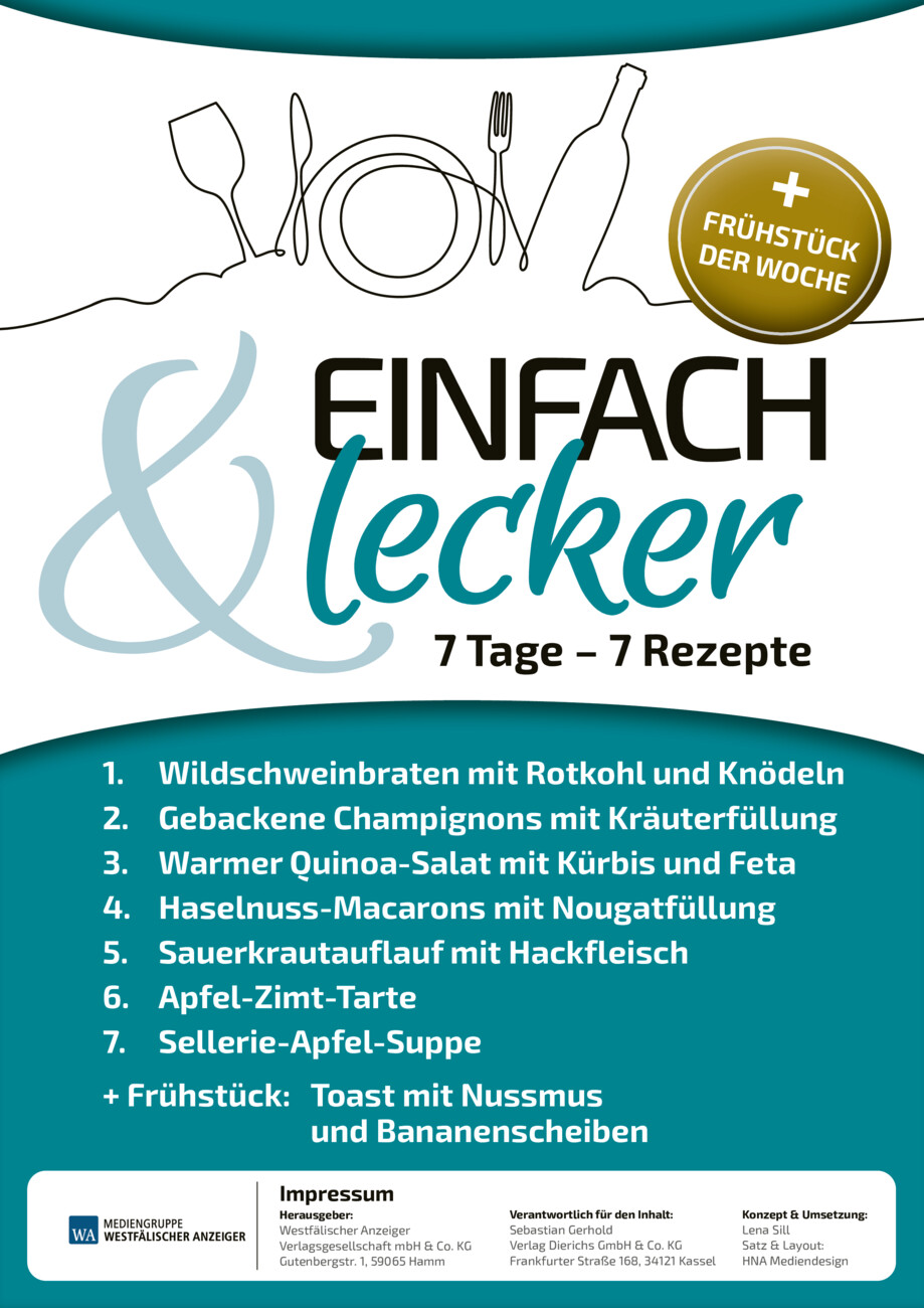 Einfach & lecker vom Montag, 17.11.2025