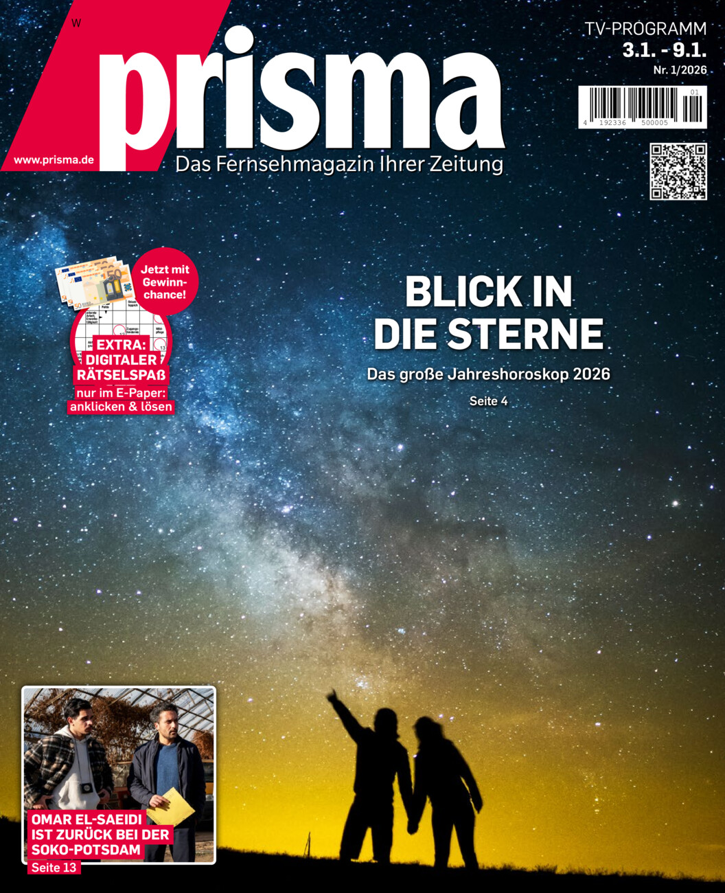 Prisma vom Freitag, 02.01.2026