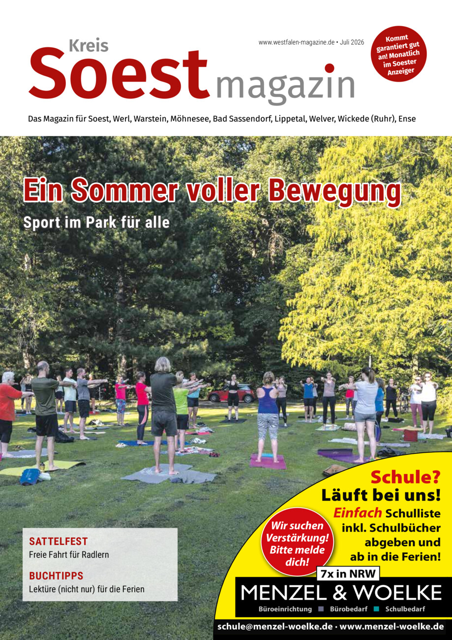 Soest Magazin vom Samstag, 04.07.2026